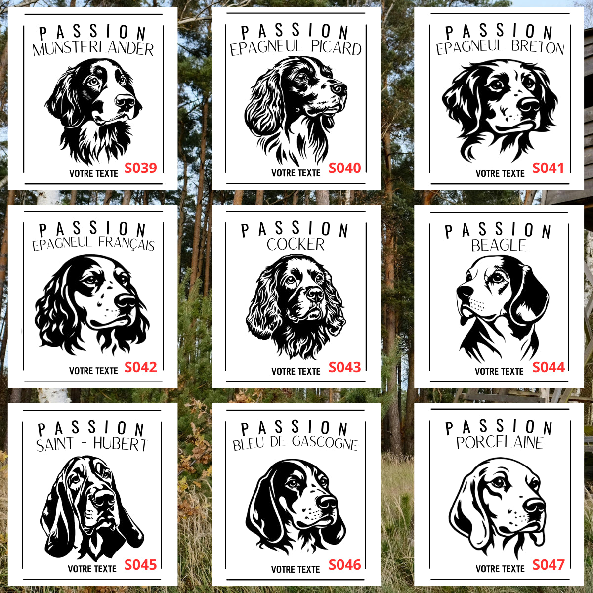 T-shirt Personnalisé – Passion Chien de Chasse