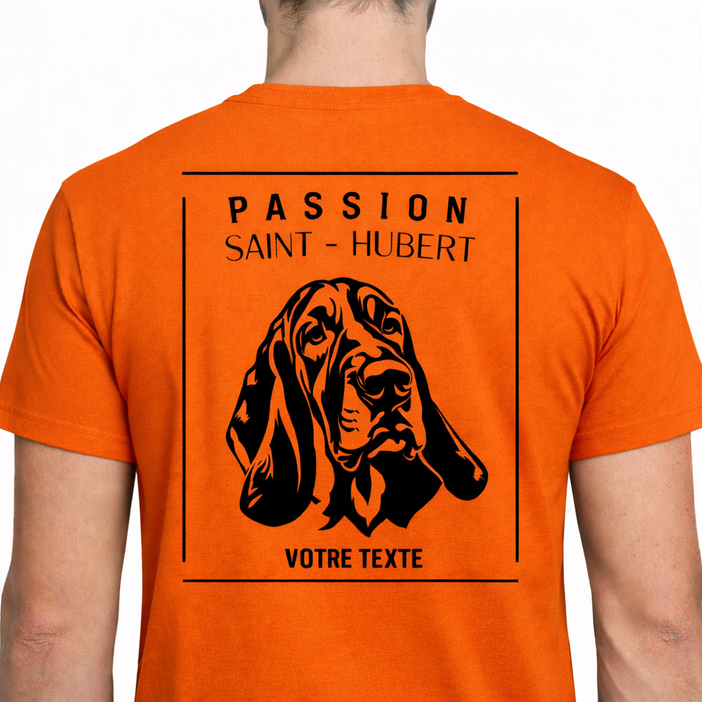 T-shirt Personnalisé – Passion Chien de Chasse